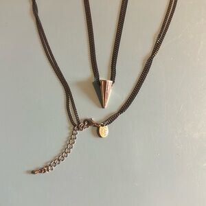 Cara NY Spike Pendant Necklace.